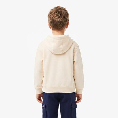 Lacoste Regular Fit Çocuk Krem Sweatshirt