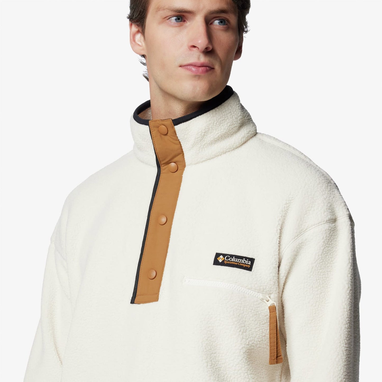 Columbia Helvetia Half Snap Fleece Unisex Bej Mont