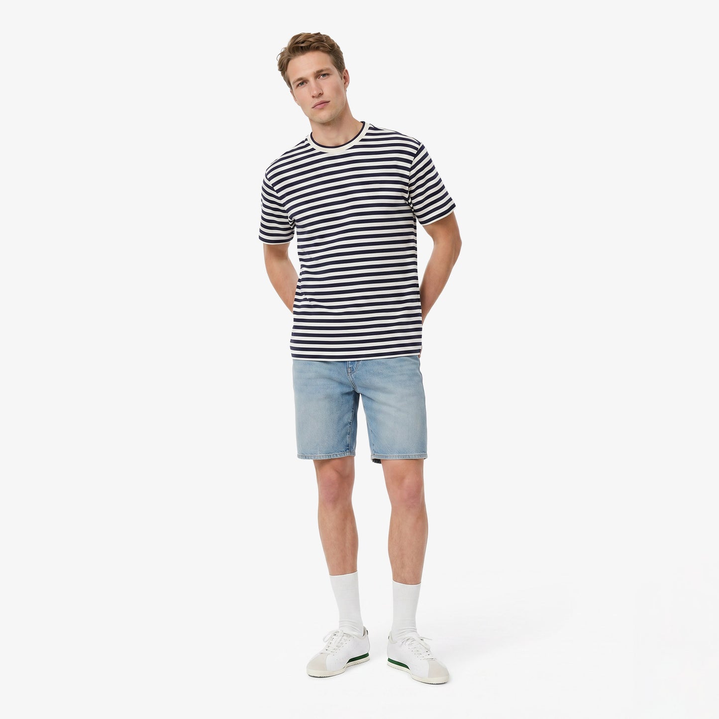 Lacoste Relaxed Fit Erkek Lacivert T-shirt
