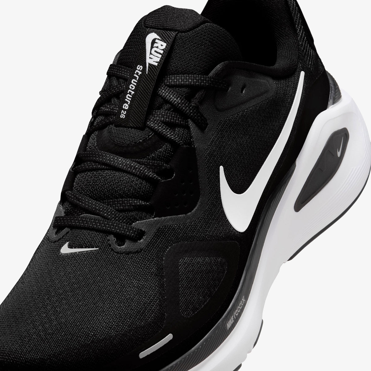 Nike Structure 26 Erkek Siyah Koşu Ayakkabısı