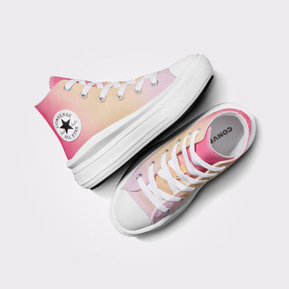 Converse Chuck Taylor All Star Move Bebek Pembe Platform Sneaker