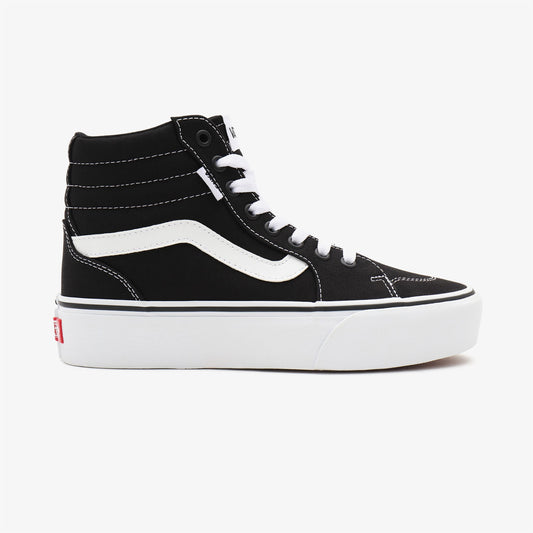 Vans Filmore Hi Platform Kadın Siyah Sneaker