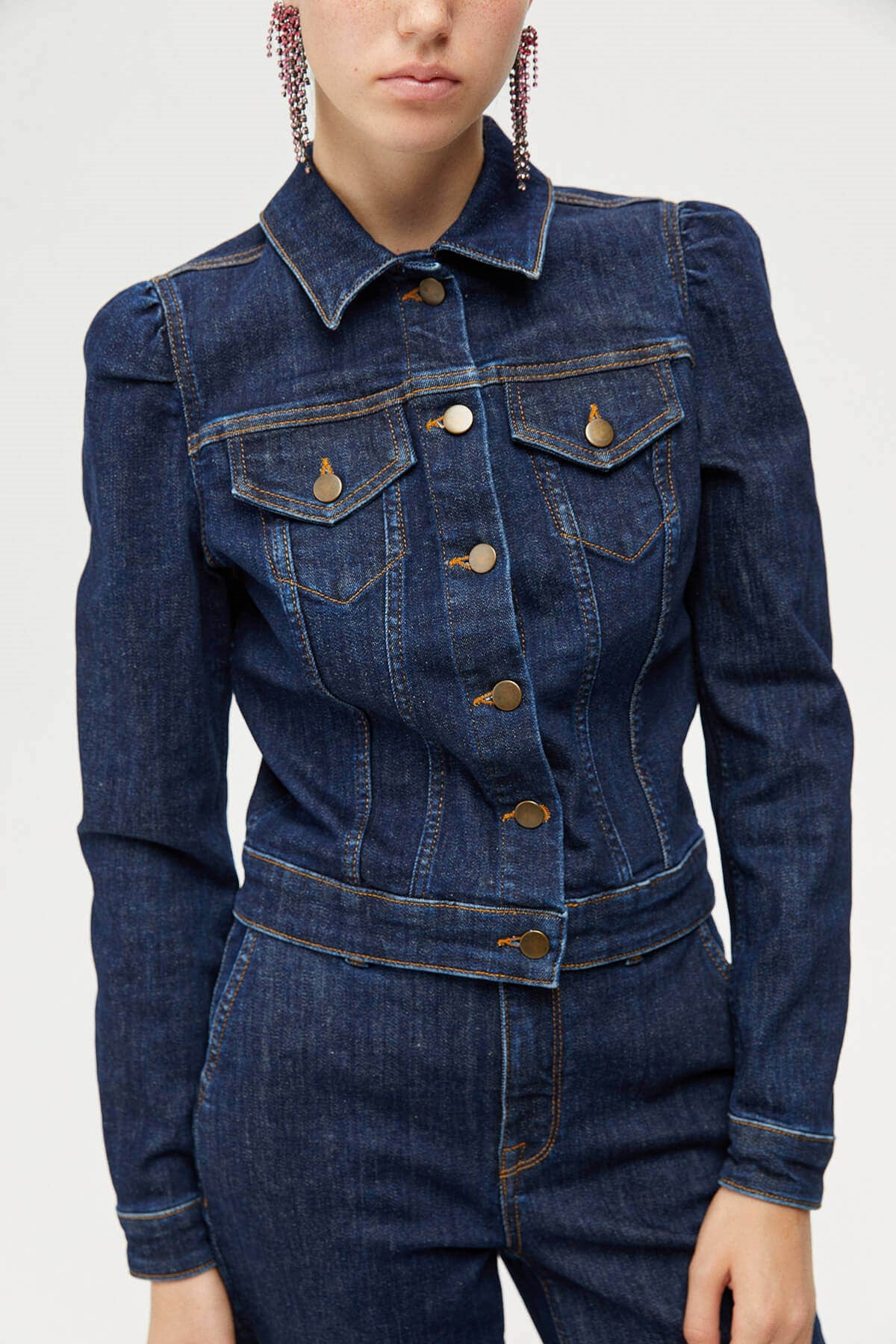 Kısa Denim Ceket