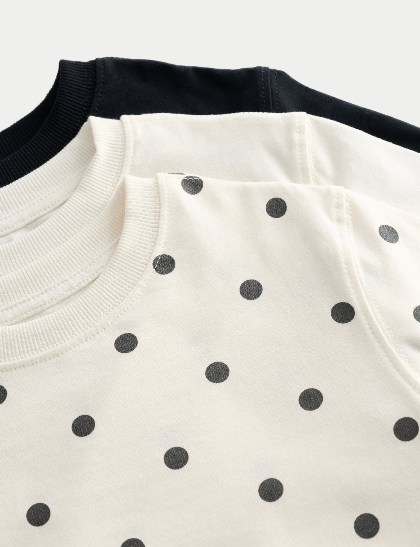 3'lü Pamuklu T-shirt