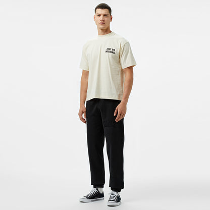 Market Just Do Nothing Fall Erkek Krem T-shirt
