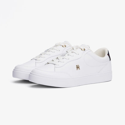 Tommy Hilfiger Essential Chic Court Rwb Kadın Beyaz Spor Ayakkabı