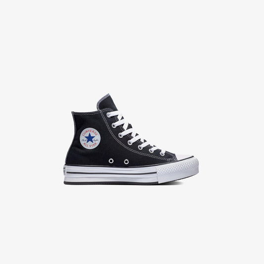 Converse Chuck Taylor All Star Eva Lift Canvas Platform Çocuk Siyah Sneaker