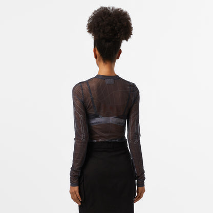 United4 Kadın Siyah Bodysuit