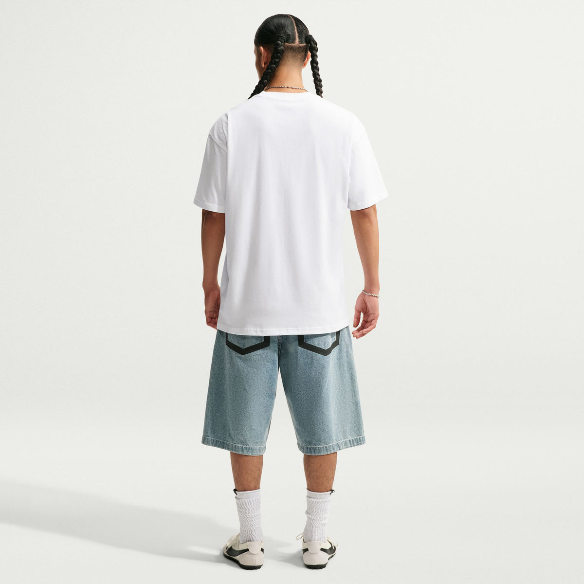 Nike Sportswear Essential Erkek Beyaz Etek