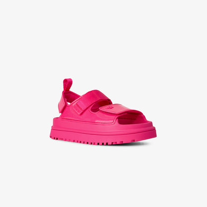 Ugg Goldenglow Glossy Sparkles Çocuk Pembe Sandalet