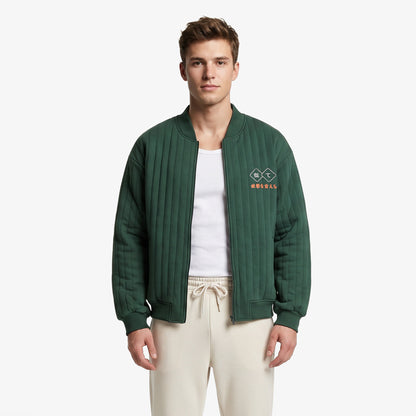 United4 Regular Fit Erkek Yeşil Mont