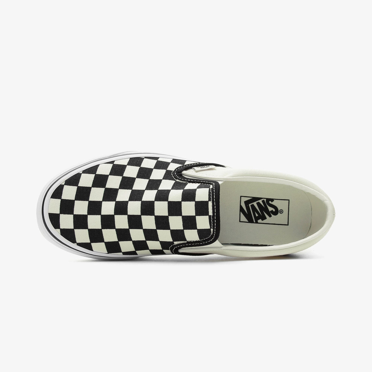 Vans Classic Slip-on Checkerboard Siyah - Bej Unisex Sneaker