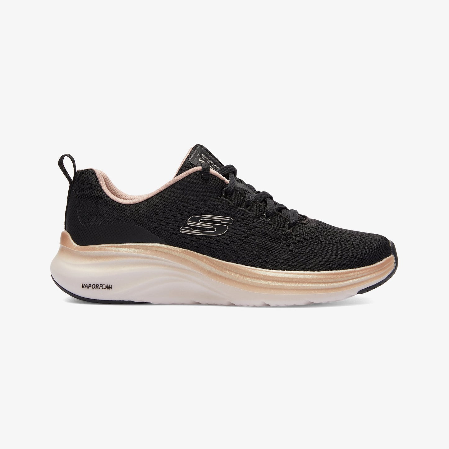 Skechers Vapor Foam Midnight Glimmer Kadın Siyah Spor Ayakkabı