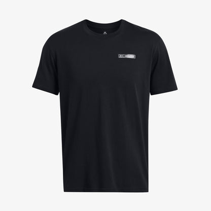 Under Armour Hw Armour Label Ss Erkek Siyah T-shirt