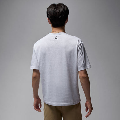 Jordan Brooklyn Fleece Jumpman Erkek Beyaz T-shirt