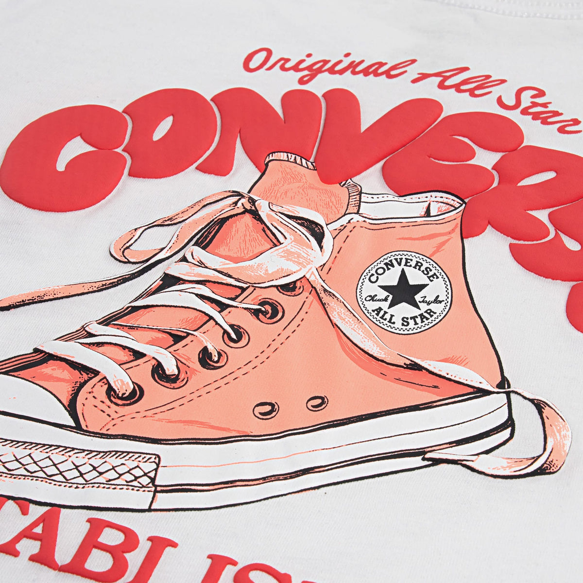 Converse Genç Çocuk Siyah T-shirt