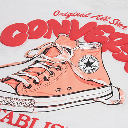 Converse Genç Çocuk Siyah T-shirt