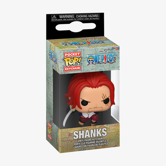 Funko Pocket Pop! Animation: One Piece - Shanks Unisex Renkli Figür
