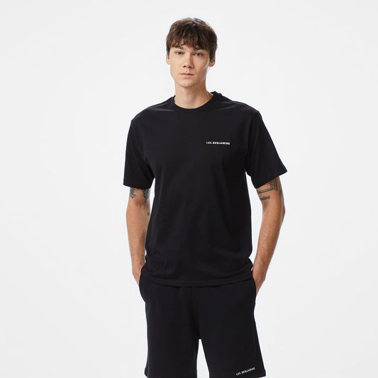 Les Benjamins Essentials Erkek Siyah T-shirt