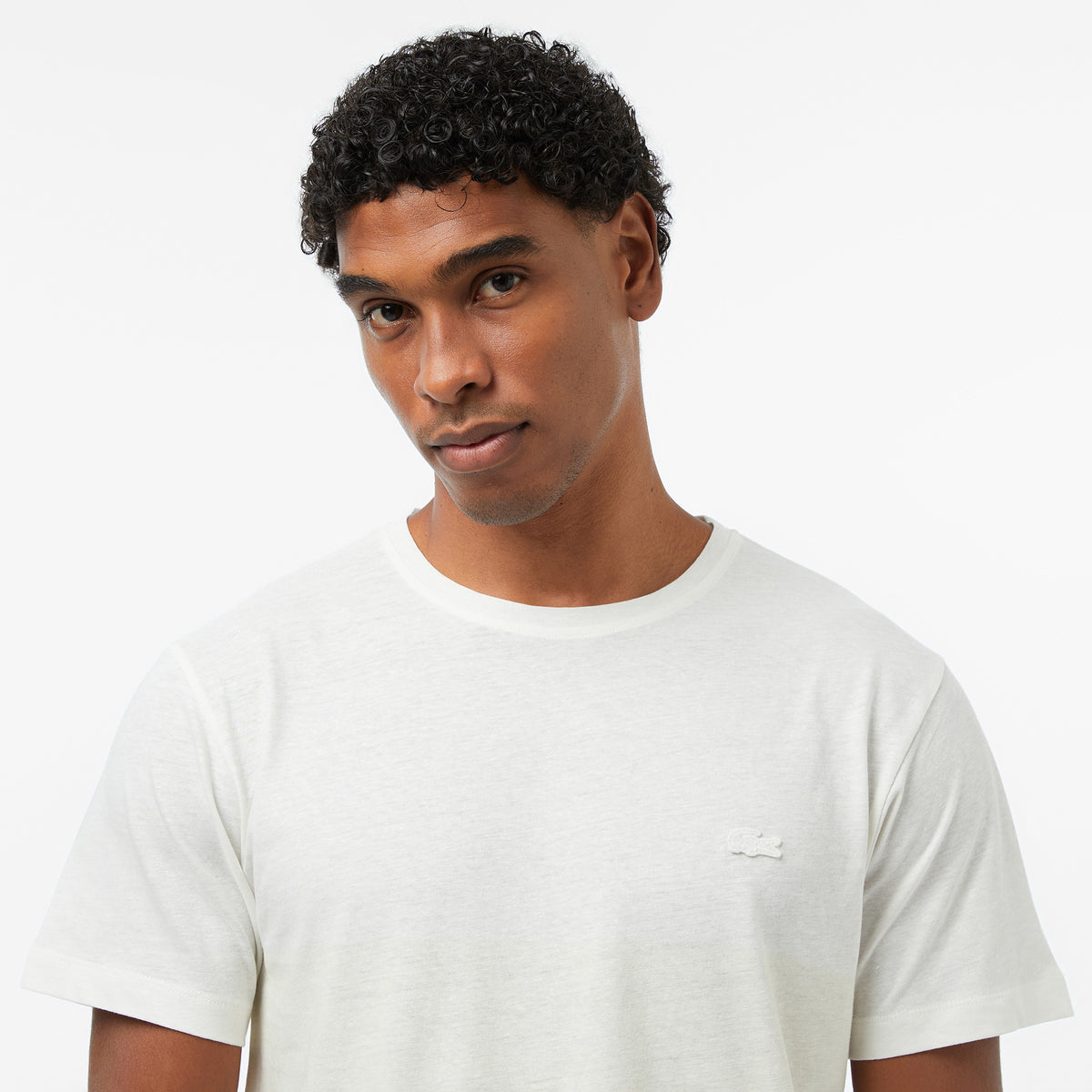 Lacoste Regular Fit Erkek Bej T-shirt