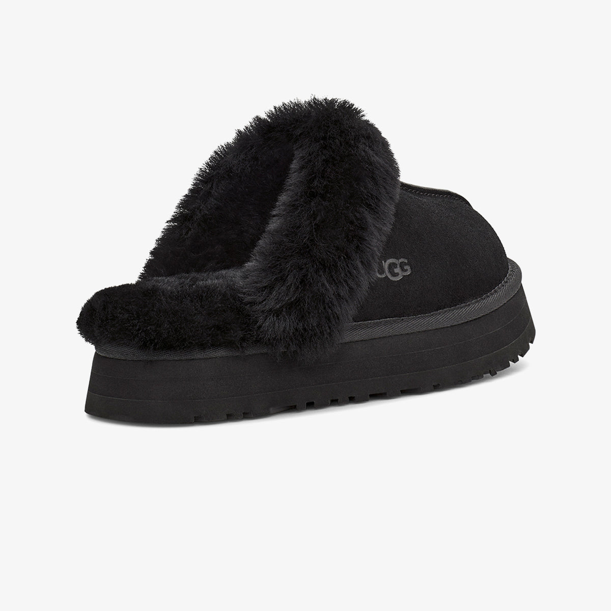 Ugg Disquette Kadın Siyah Terlik