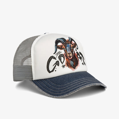 Goorin Bros Goat Disruption Unisex Beyaz Şapka