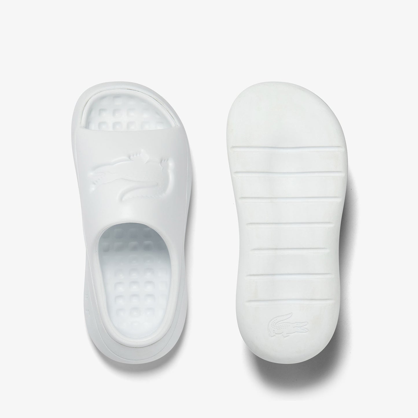 Lacoste Croco 3.0 Kadın Beyaz Terlik