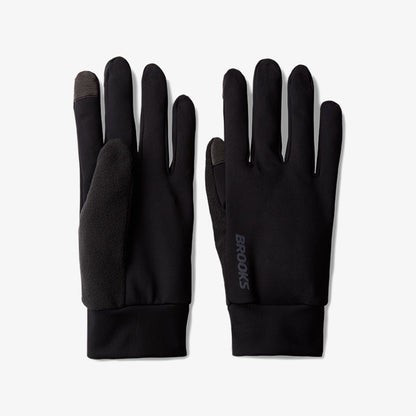 Brooks Dash Midweight Glove Unisex Siyah Eldiven