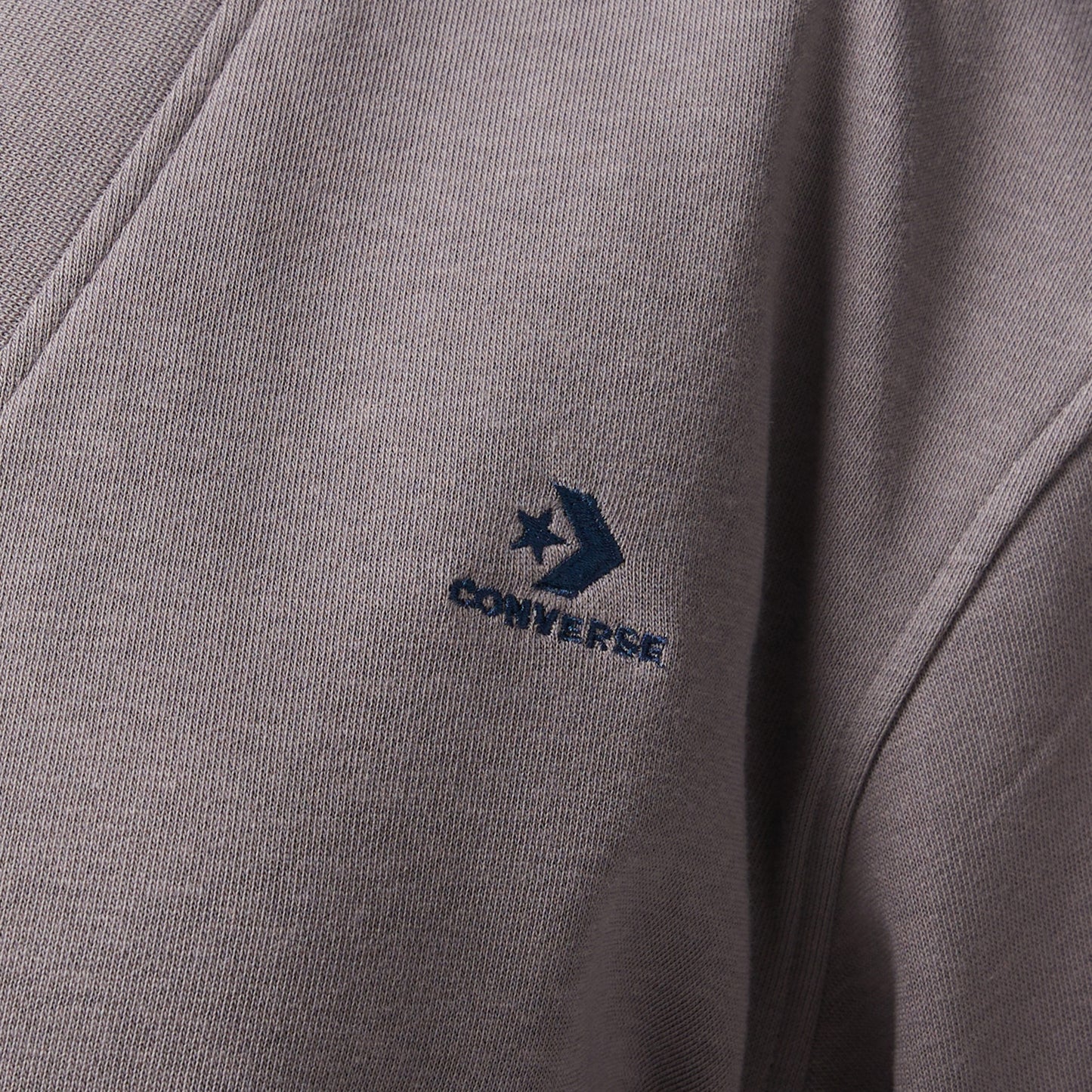 Converse Classic Terry Cardigan Dahlia Dust Kadın Gri Hırka