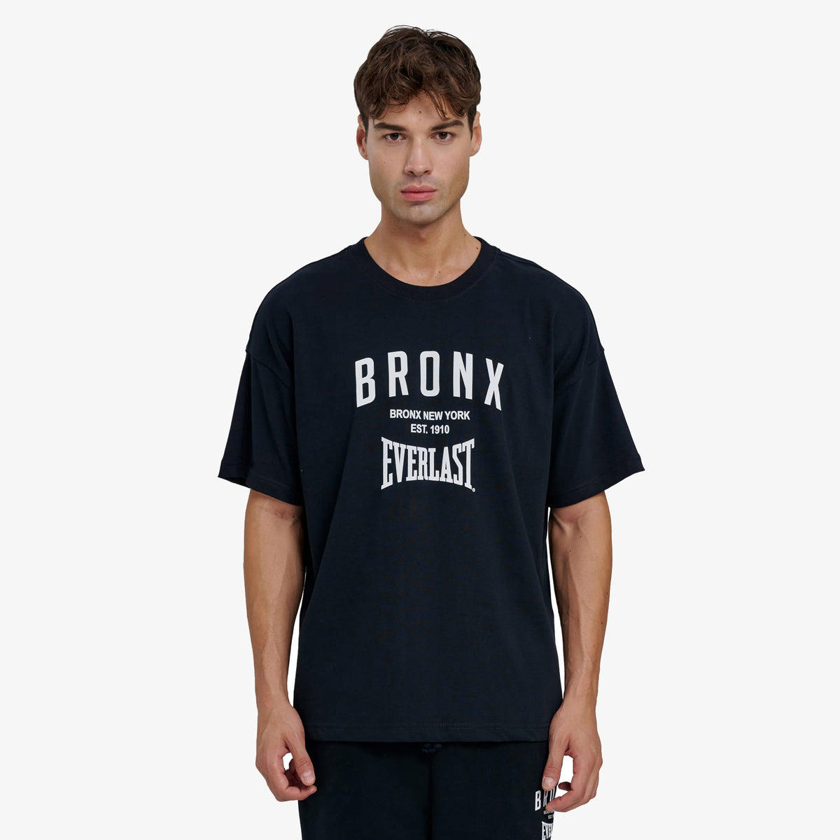 Everlast Bronx Nyc 2.0 Oversize Siyah Erkek T-shirt