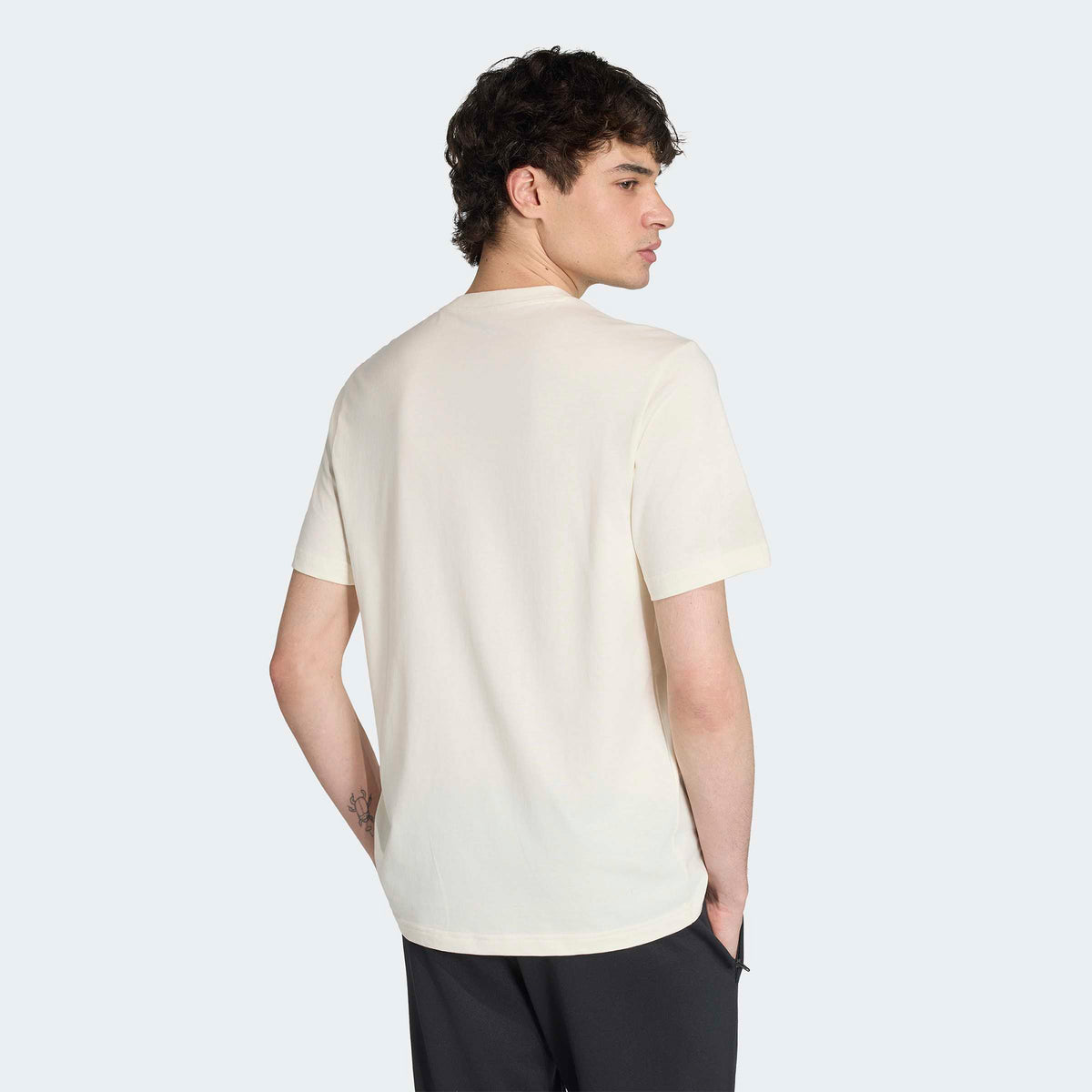 Adidas Nov Foos T Erkek Beyaz T-shirt