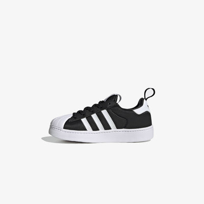 Adidas Superstar Quickon Çocuk Siyah Spor Ayakkabı