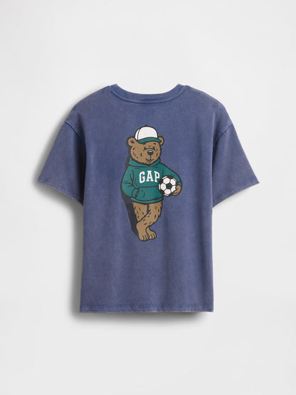 Mavi Relaxed Gap Logo Cepli T-shirt