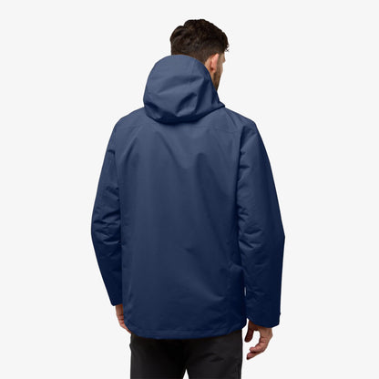Jack Wolfskin Altenberg 3in1 Erkek Mavi Outdoor Mont