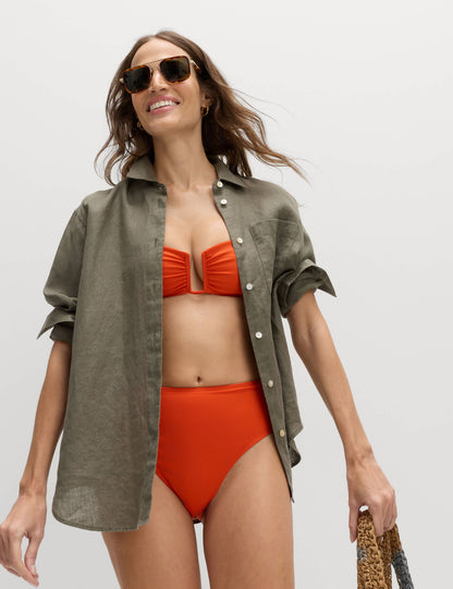 Bandeau Bikini Üstü