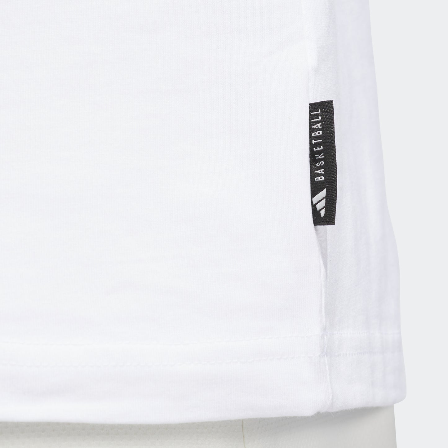 Adidas Crest Basketball Graphic Erkek Beyaz T-shirt