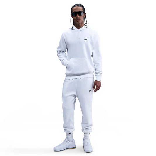 Nike Club Pullover Fleece Erkek Beyaz Sweatshirt