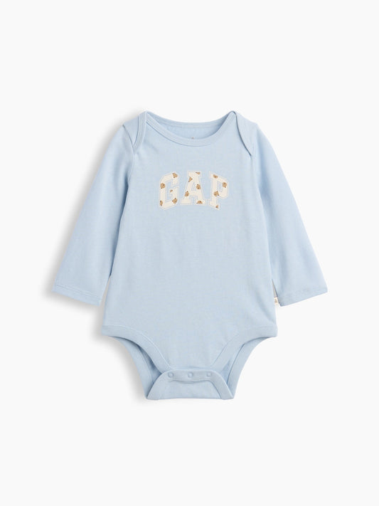 Açık Mavi Gap Logo Bodysuit