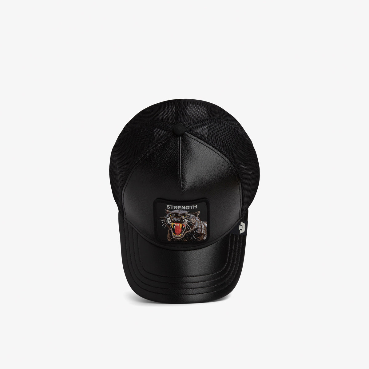 Goorin Bros Faux Leather Panther Unisex Siyah Şapka