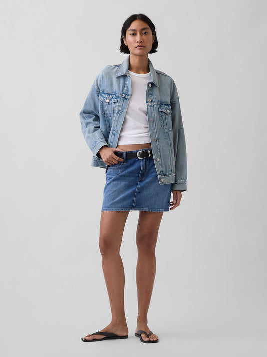 Mavi Denim Mini Etek