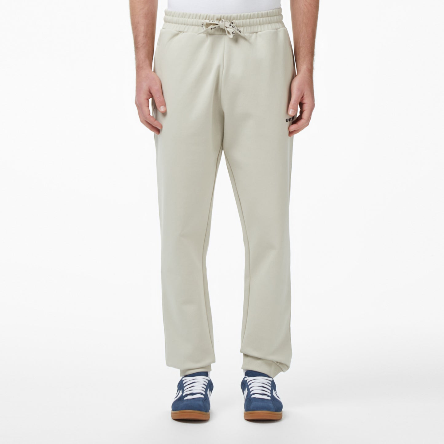 United4 Regular Fit Erkek Krem Eşofman Altı