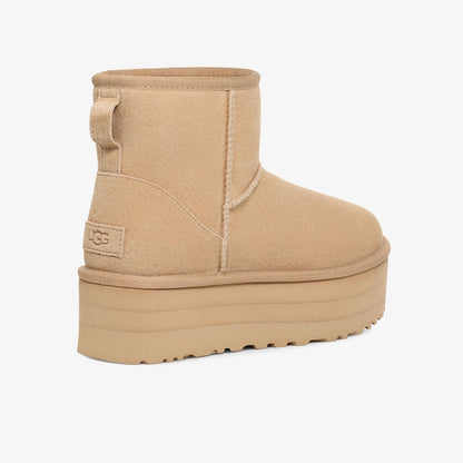 Ugg Classic Mini Platform Kadın Krem Bot