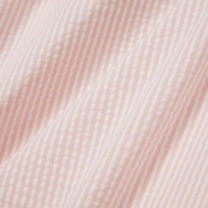 Lacoste Çizgili Erkek Pembe Deniz Şortu