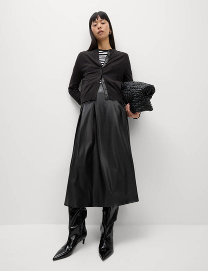 Bisiklet Yaka Düğmeli Hırka