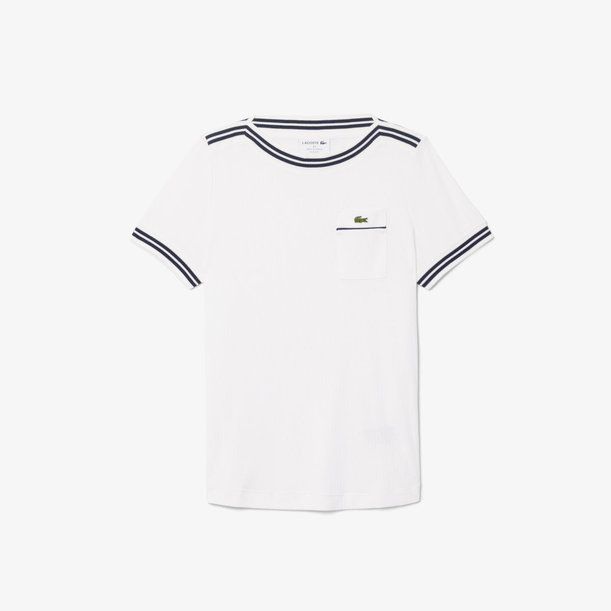 Lacoste Regular Fit Kadın Beyaz T-shirt
