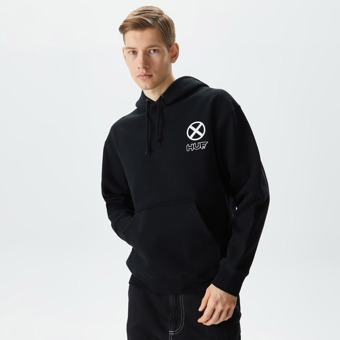 Huf X-men Tt Pullover Erkek Siyah Hoodie