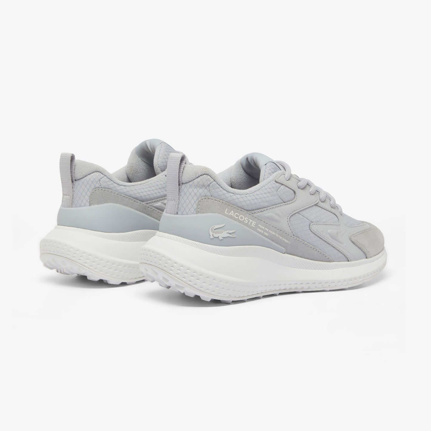 Lacoste L003 Evo Kadın Gri/beyaz Sneaker