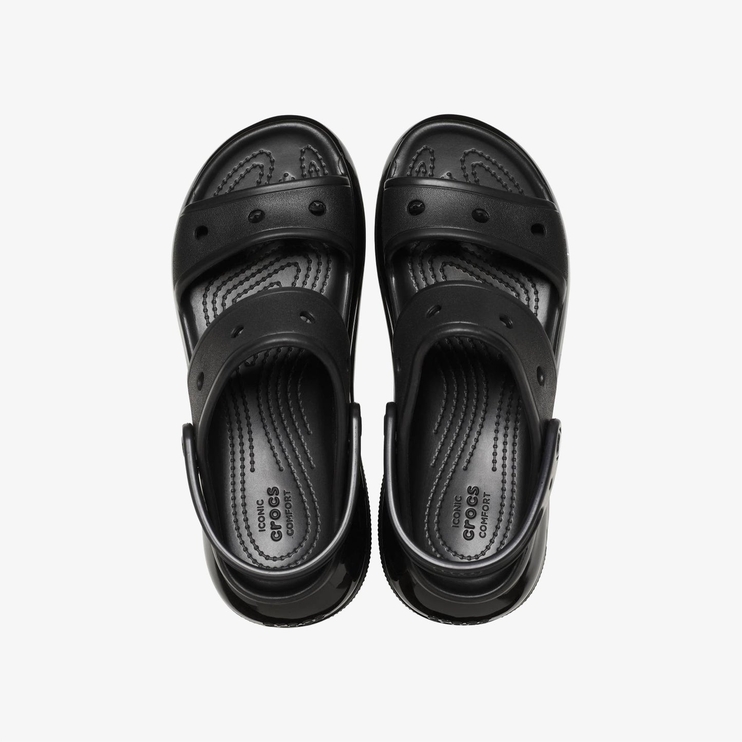 Crocs Classic Mega Crush Kadın Siyah Sandalet