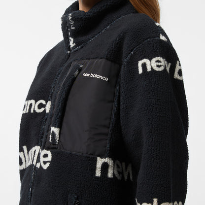 New Balance Nb Lifestyle Kadın Siyah Sweatshirt
