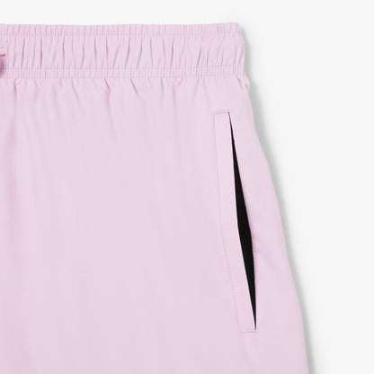 Lacoste Regular Fit Erkek Pembe Deniz Şortu
